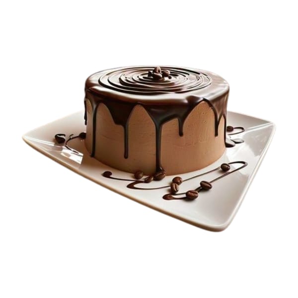 Coffee chocolate cake